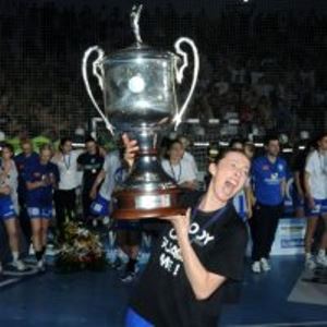 Popovic with the last EHF CL trophy 1-200