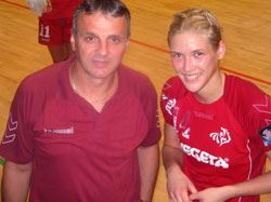 Coach Zovko with Franic