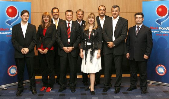 The Serbian delegation in Vienna