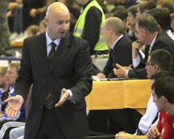 Igor Butulija had a difficult game