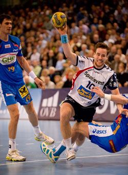 The game between Flensburg and HSV decided the German league
