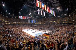 Cologne's Lanxess Arena.